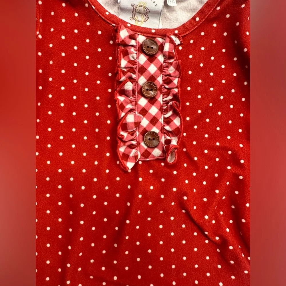 18M Swoon Baby Red Polka Dot Pajama Set
